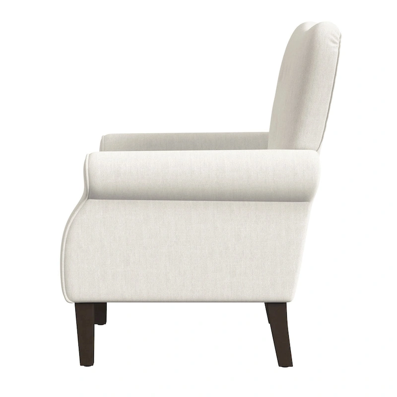 HomePop Rolled Arm Accent Chair
