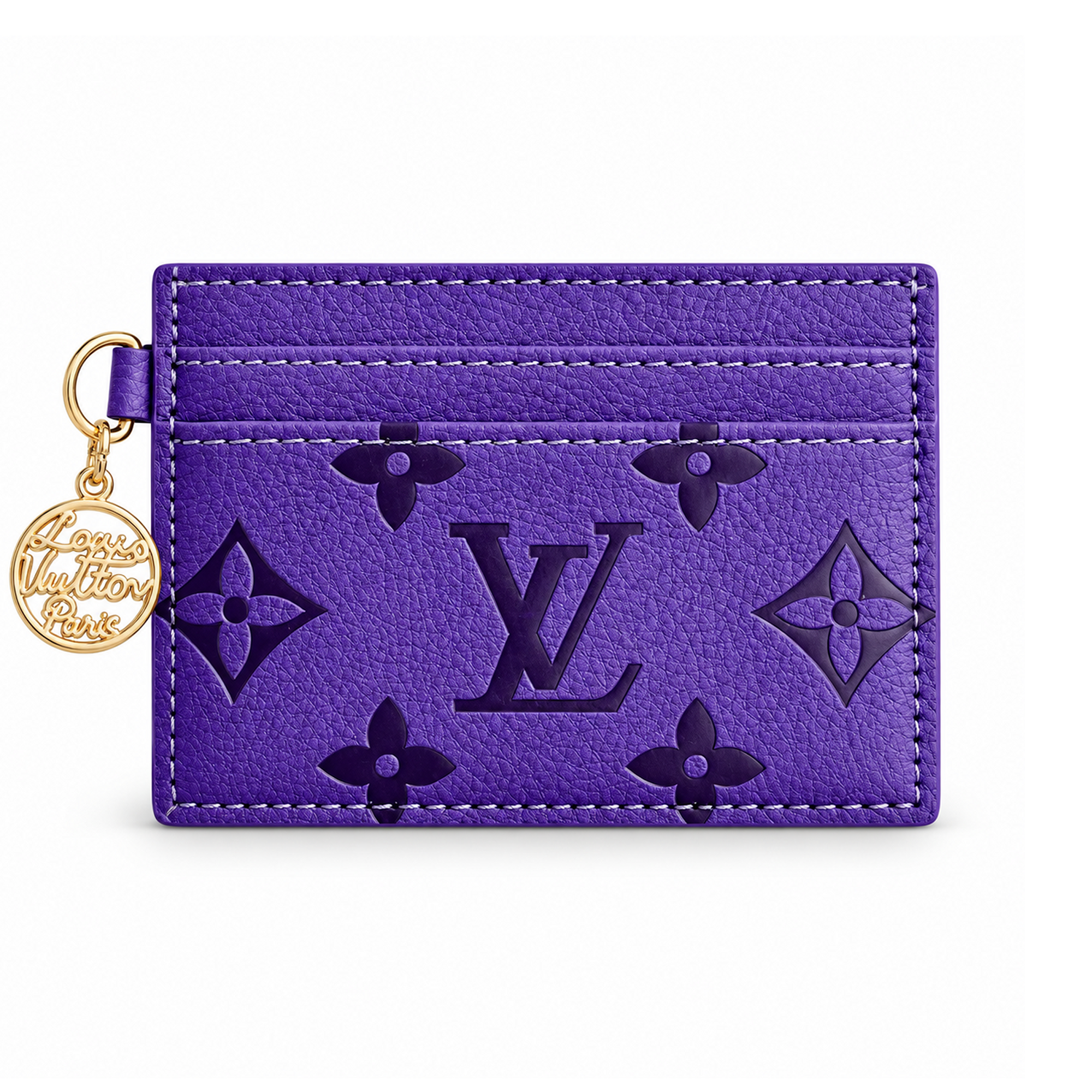 LL Embossed Medallion 01 Card Holder - Vania Cases