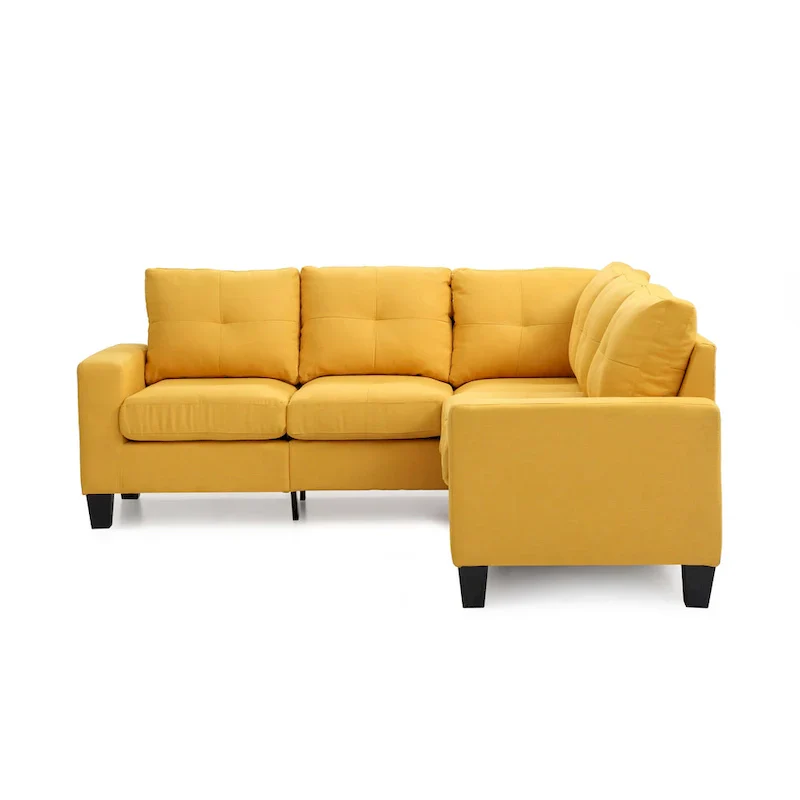 Newbury Twill Fabric Sectional Sofa