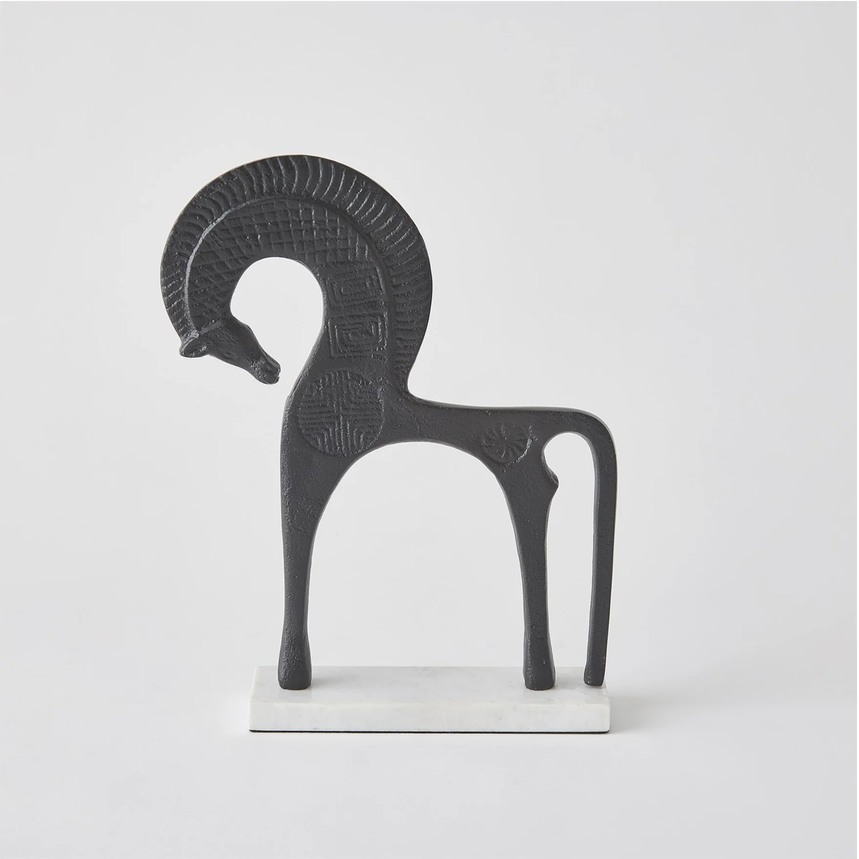 DECO HORSE-BLACK
