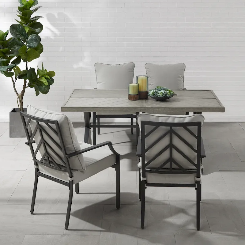 Crosley Otto 5Pc Outdoor Metal Dining Set