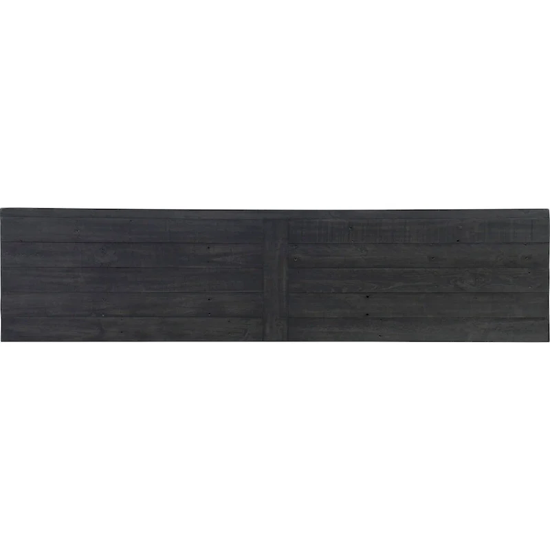 Reclaimed Pine Sideboard - Natural Wood - Metal Base - 68