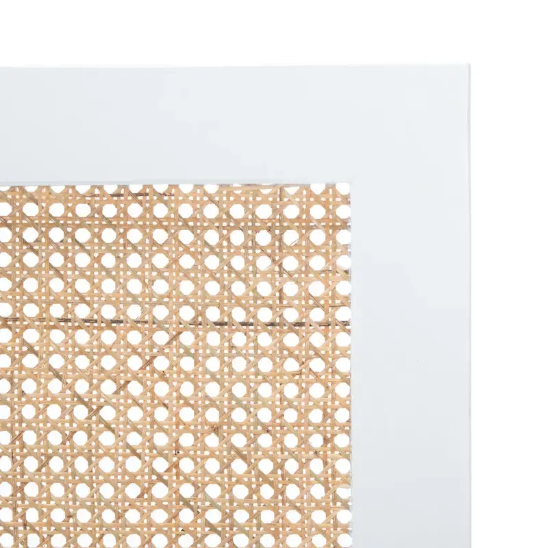 SAFAVIEH Ghyslaine Coastal Cane Bed