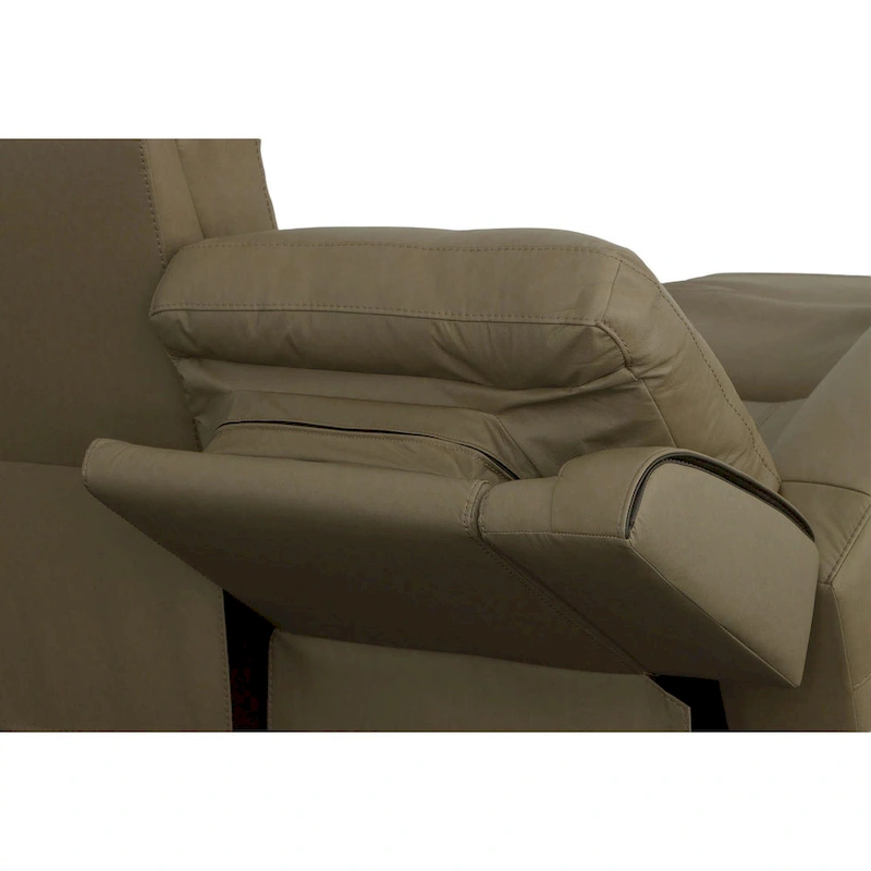 Iris Top Grain Leather Power Reclining Sofa with Power Headrests by Flexsteel