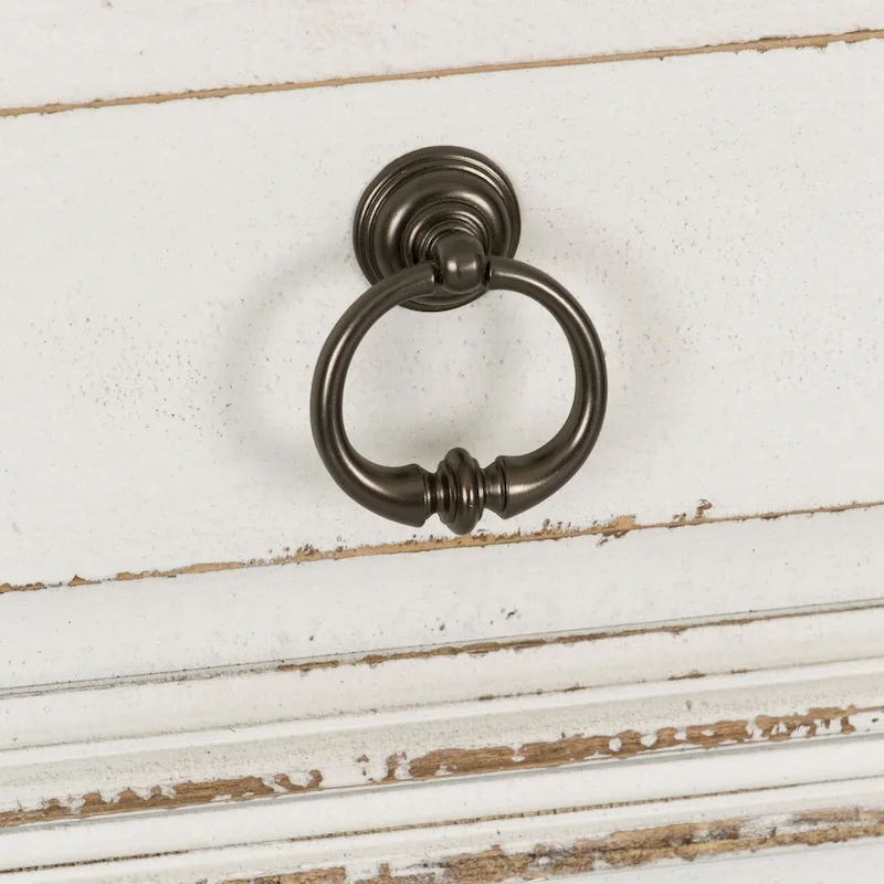 The Gray Barn Abbey Park Weathered Brown & Antique White 7 Drawer Dresser