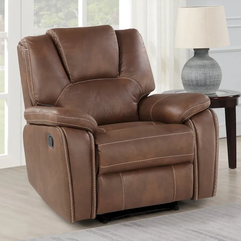 Steve Silver Kameryn Faux Leather Reclining 3-Piece Set