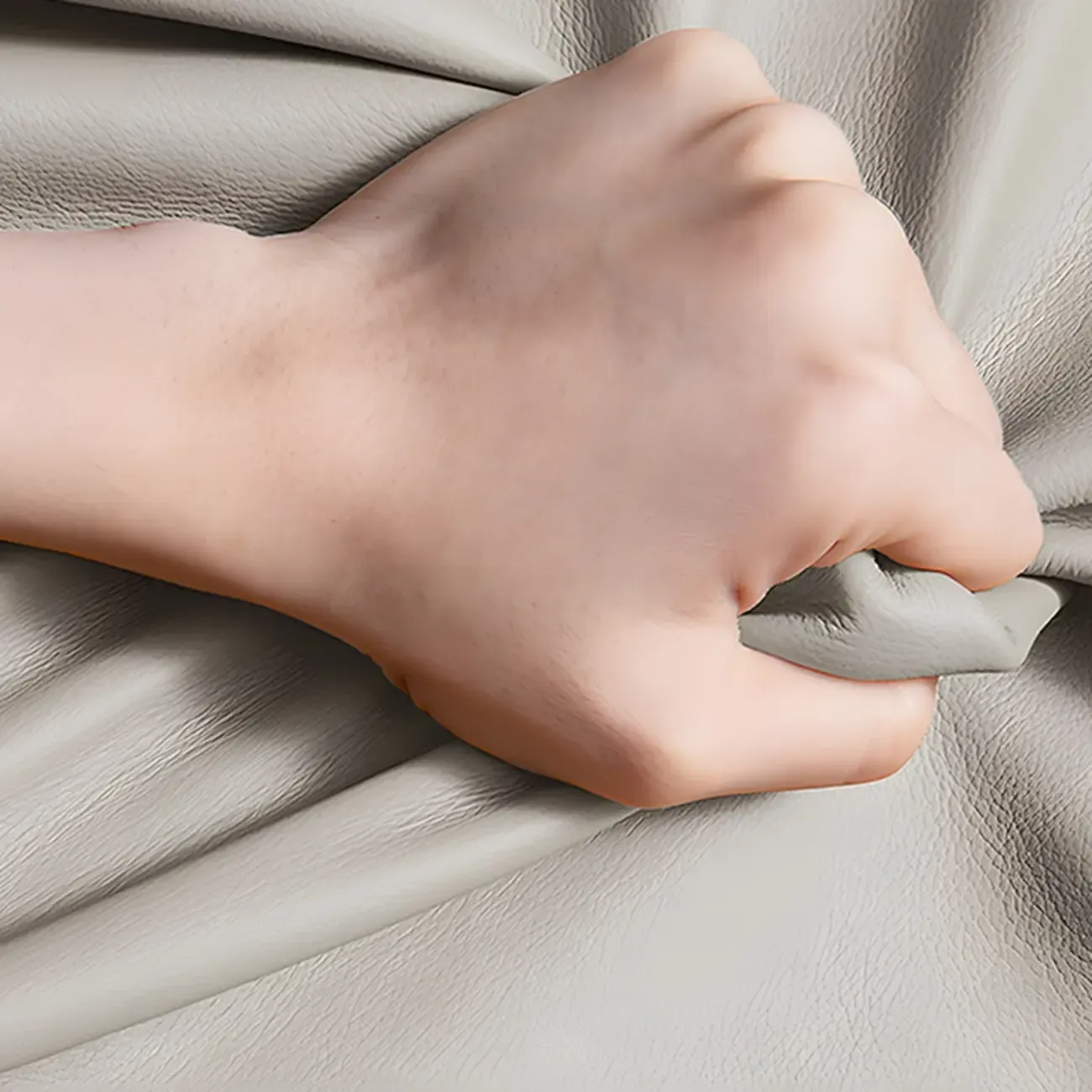 Bedroom Off-White Wooden Two Drawer Nightstand