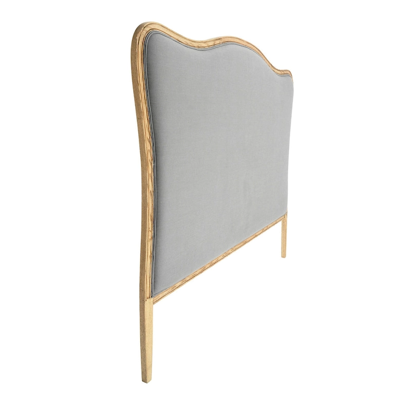 Oak & Linen Headboard