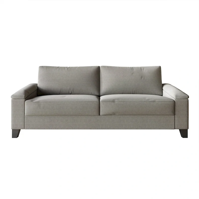 CraftPorch Simple Style Linen Upholstered Sofa