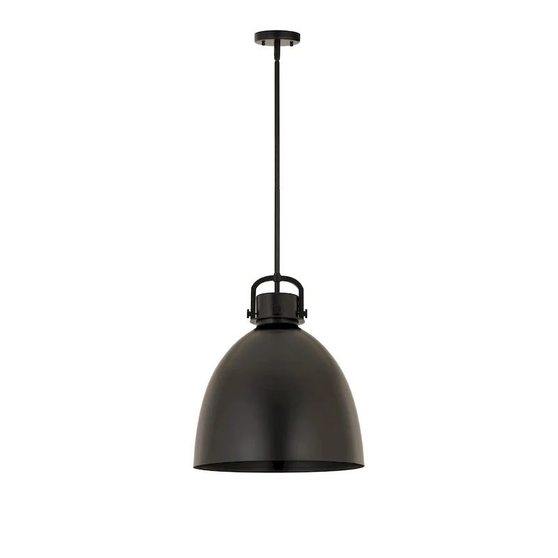 Innovations Lighting Newton Metal Bell - 1 Light 14  Stem Hung Pendant