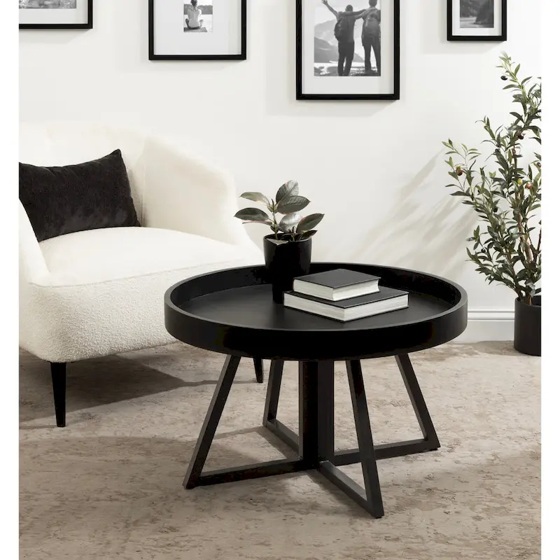 Kate and Laurel Avery 30-inch Round Coffee Table - 30 Diameter