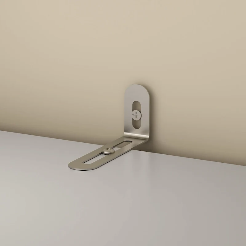 Elegant White Buffet Cabinet with Rotating Drawers Laundry Cabinet