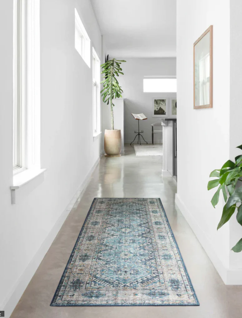 Skye Denim/Natural Rug