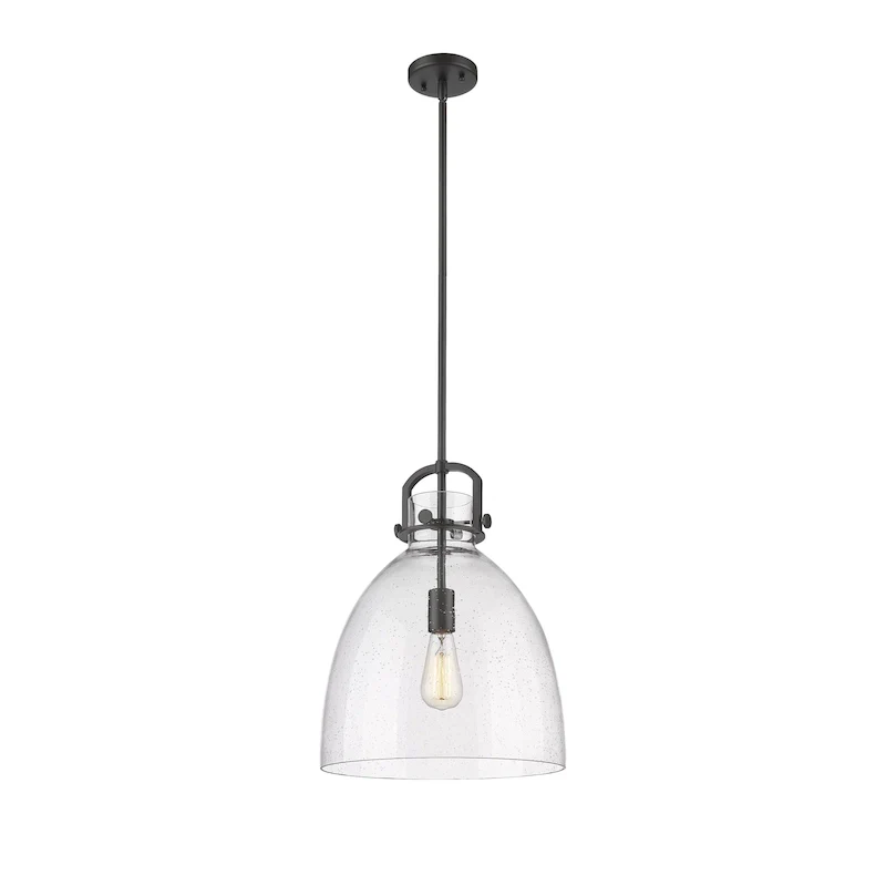 Innovations Lighting Newton Bell - 1 Light 14  Stem Hung Pendant