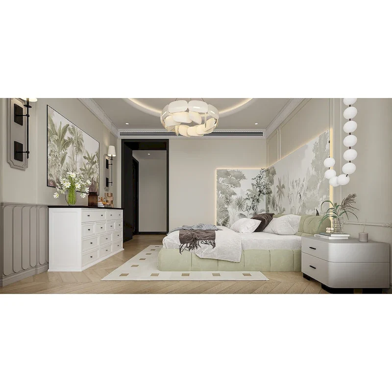 61W Legant 12-Drawer Dresser for Modern Home Decor Accent Cabinet