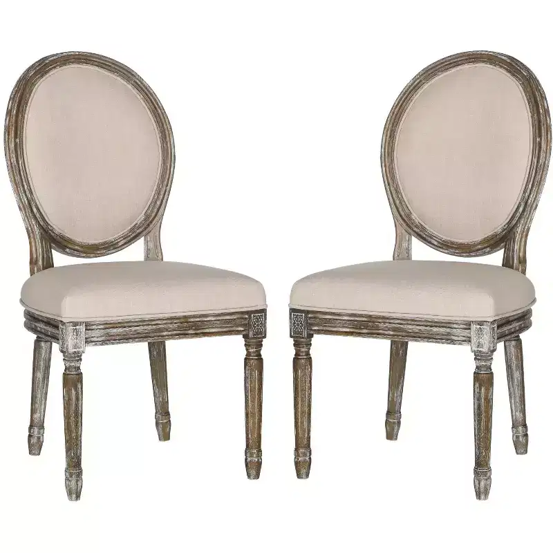 19 H French Brasserie Oval Side Chair