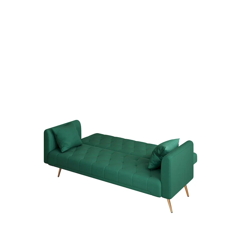 Upholstered Convertible Double Folding Sofa Bed - 19.00 x 71.00 x 30.00