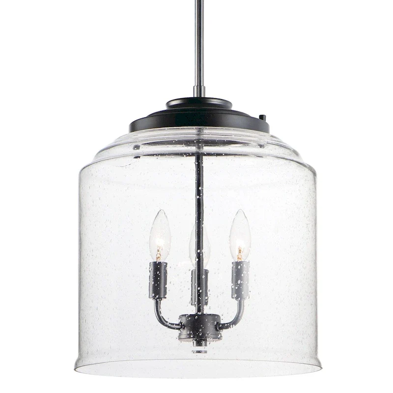 Maxim Acadia 3 Light 14  Wide Taper Candle Pendant