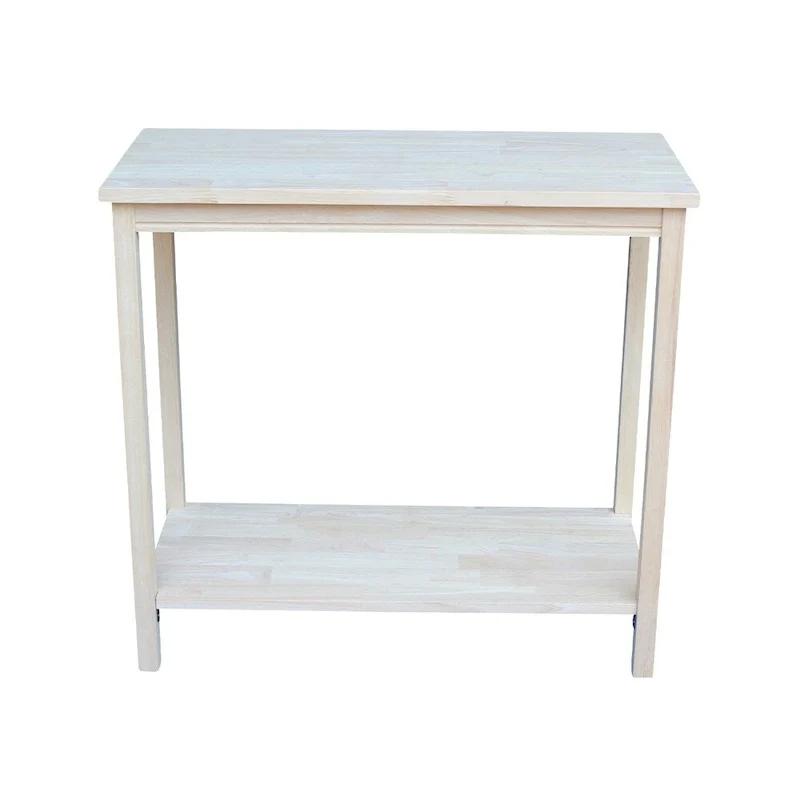 The Gray Barn Moonshine Unfinished Accent Table