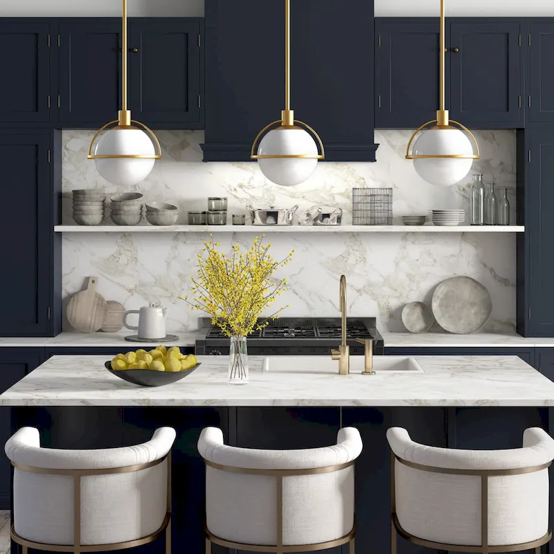 Cieonna 9.38  Wide Pendant with Glass Shade