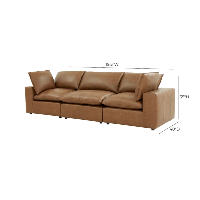 Cali Modular 3 Piece Sofa