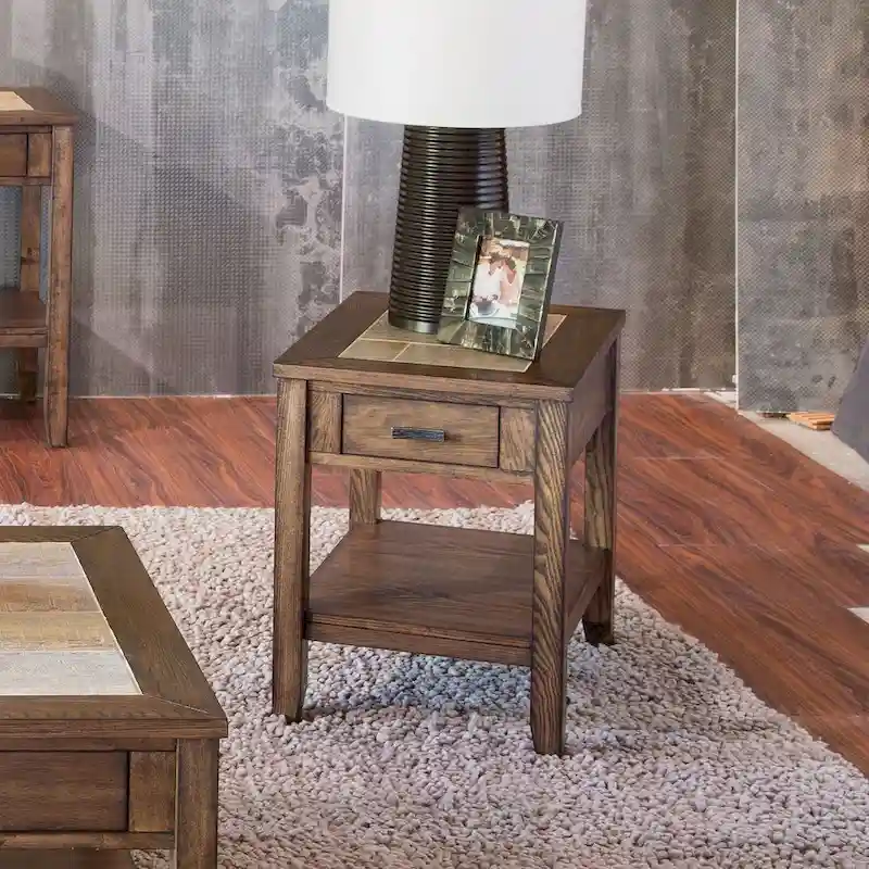 Mesa Valley Tobacco Chair Side Table