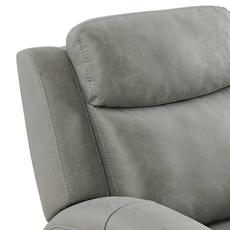 2-Piece Transitional Reclining Set, Gray