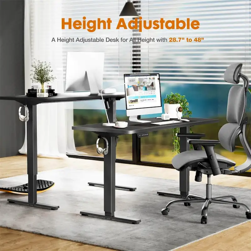 Electric Height Adjustable Standing Desk