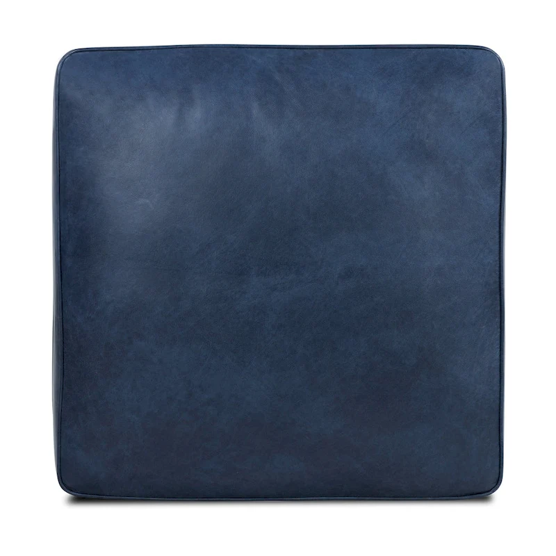 Poly & Bark Essex Ottoman - Full Grain Genuine Italian Leather