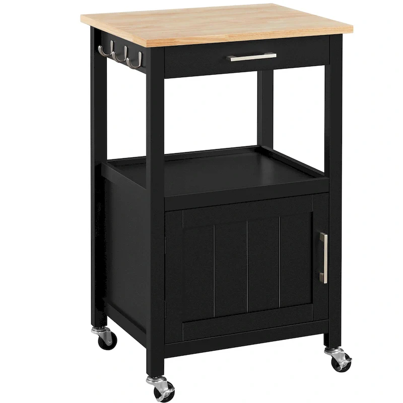 Rolling Kitchen Cart Storage Island Kitchen Cart