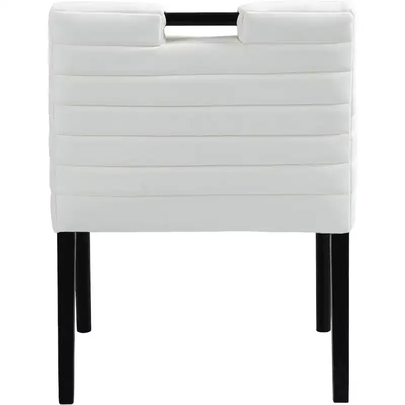 Meridian Furniture,Aimee Vegan Leather Dining Arm Chair
