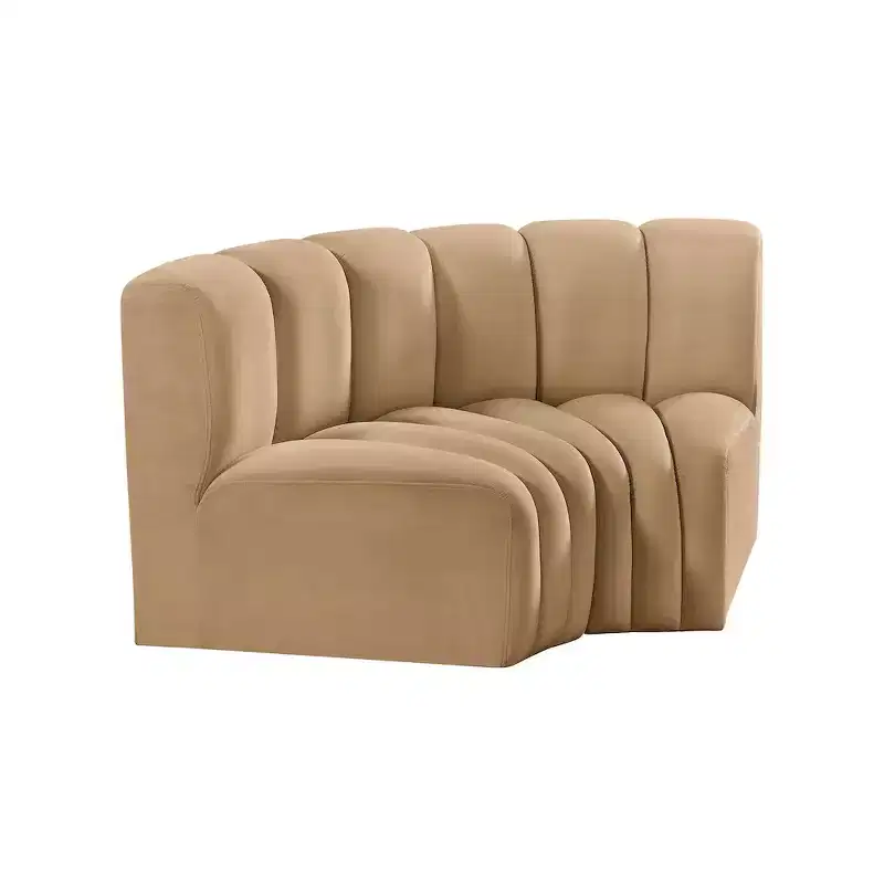 Meridian Furniture,Arc Velvet Modular Sofa