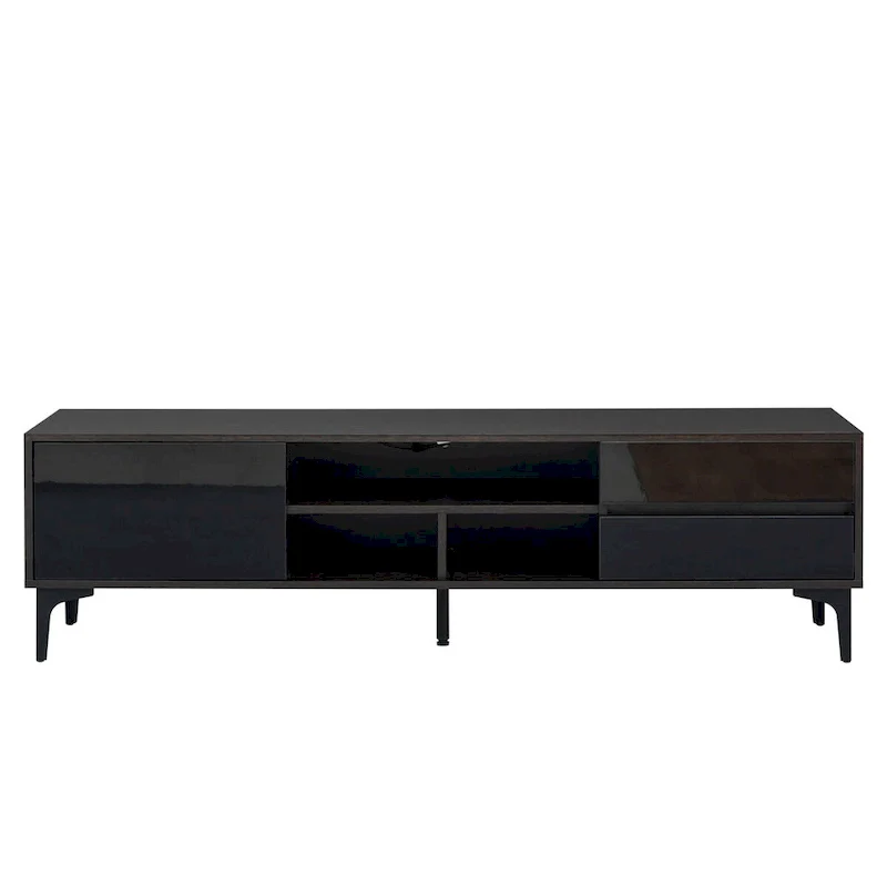 TV Cabinet,entertainment center with LED remote control lights