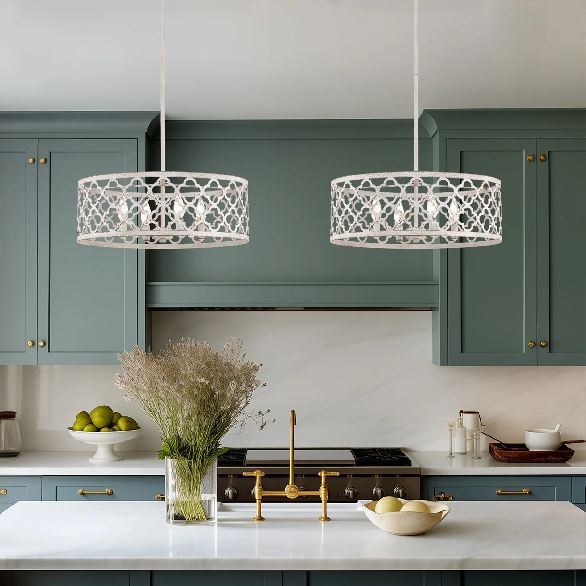 Sutton 20 4-Light Modern Chandelier