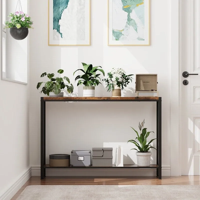 Easy-to-install console table