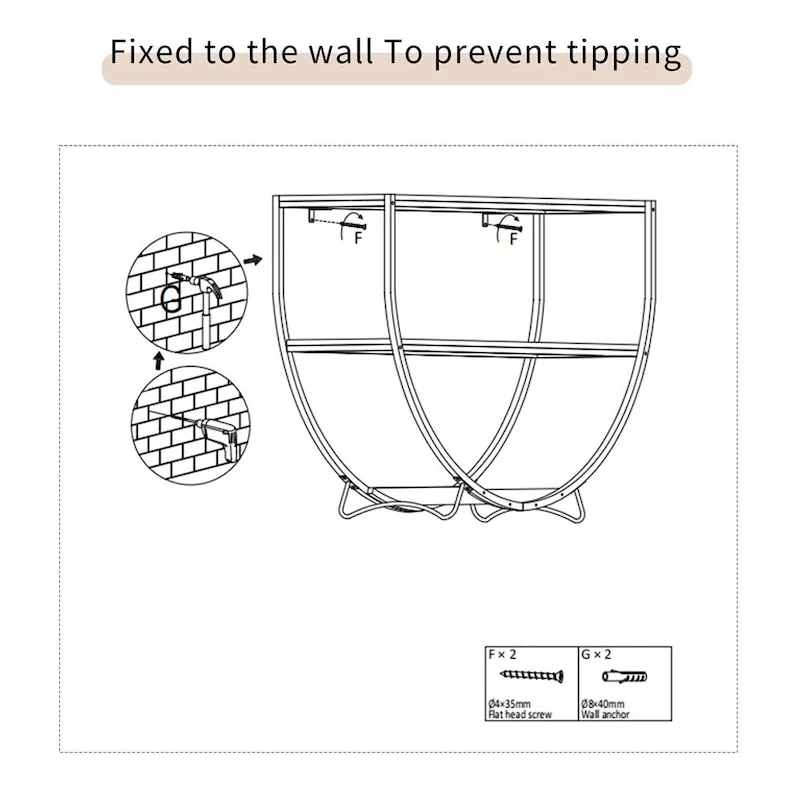 Rustic Demilune Shape Textured Metal Distressed Wood Console Table