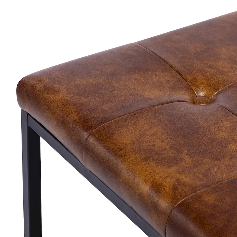 Square Ottoman Coffee Table 28L x 28D x 17H