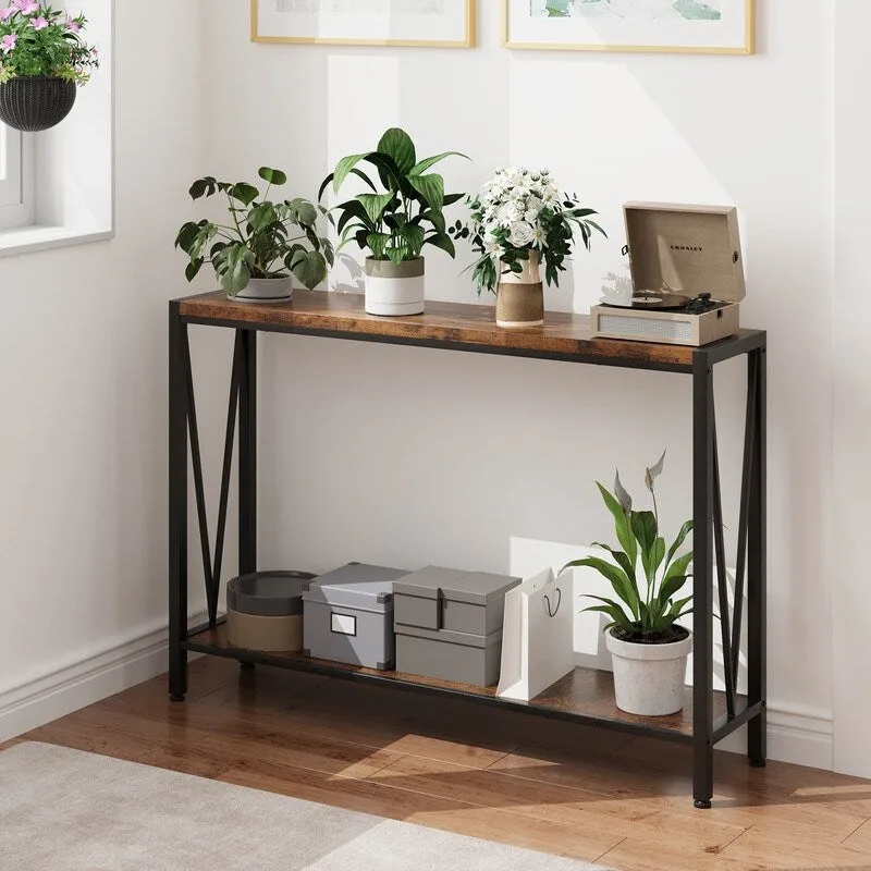 Easy-to-install console table
