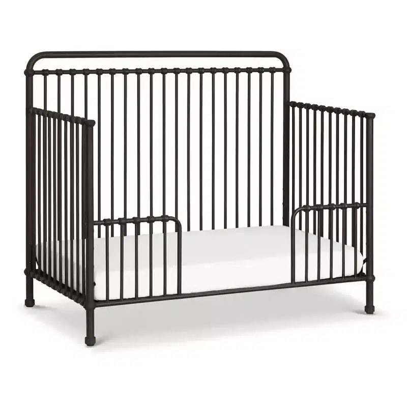 4-in-1 Convertible Metal Crib