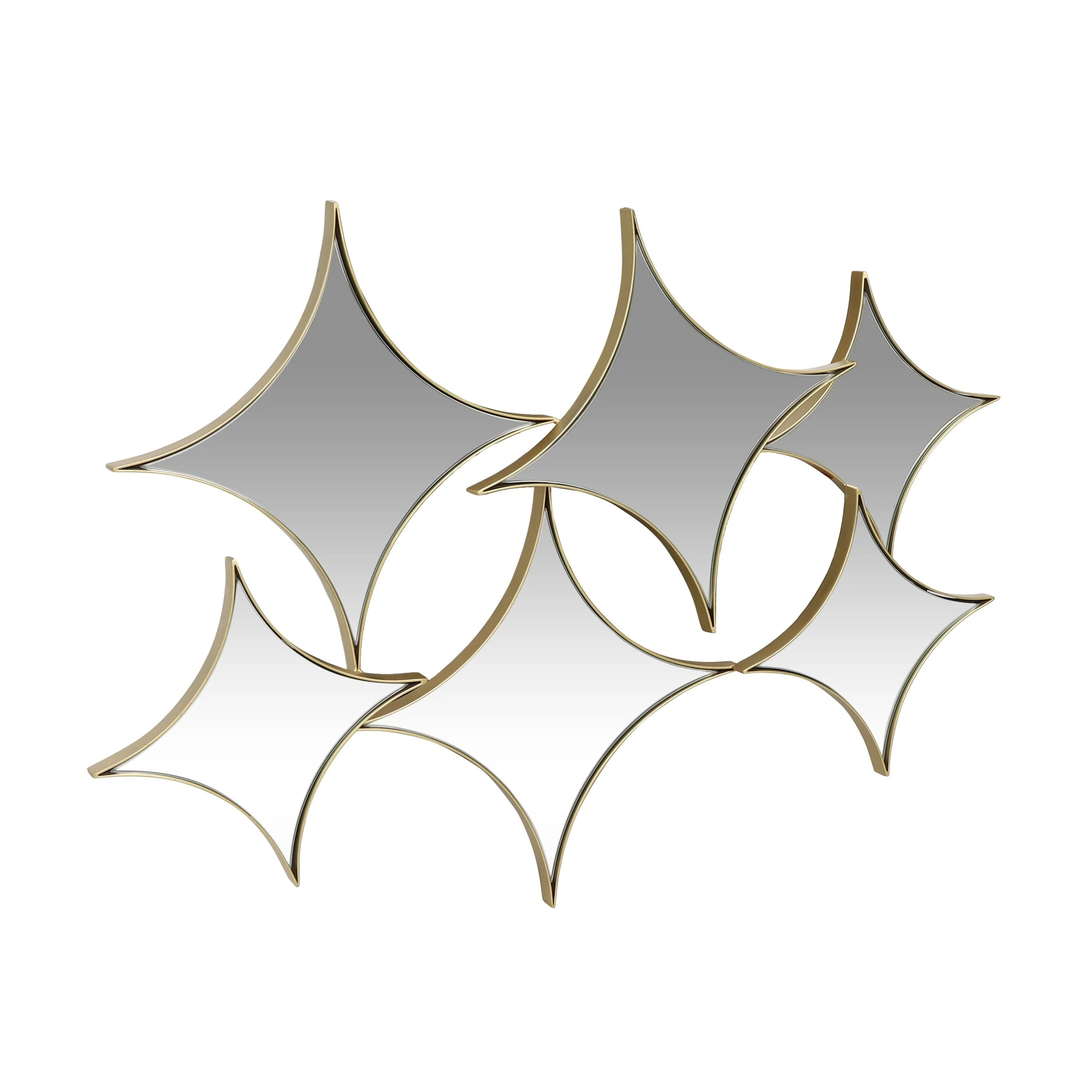 Modern Glam Star Cluster Wall Mirror - NH045313