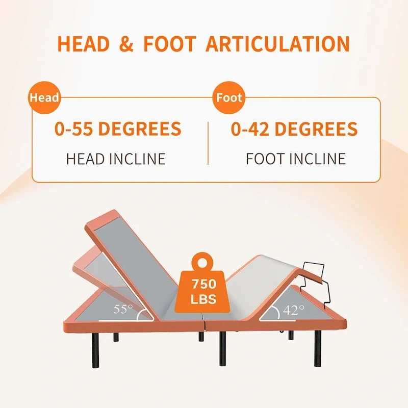 ESHINE Adjustable Bed Frame