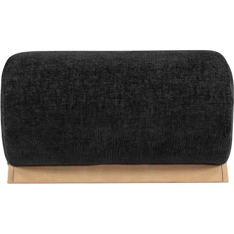 Meridian Furniture Akira Fabric Upholstered Ottoman