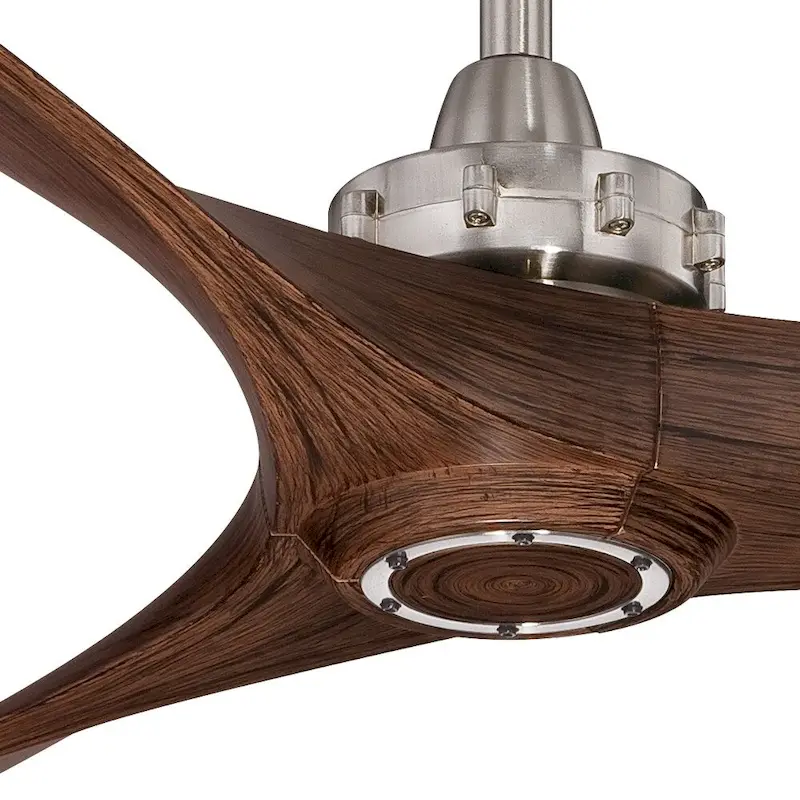Minka Aire Aviation Brushed Nickel With Maple 60 Inch Ceiling Fan