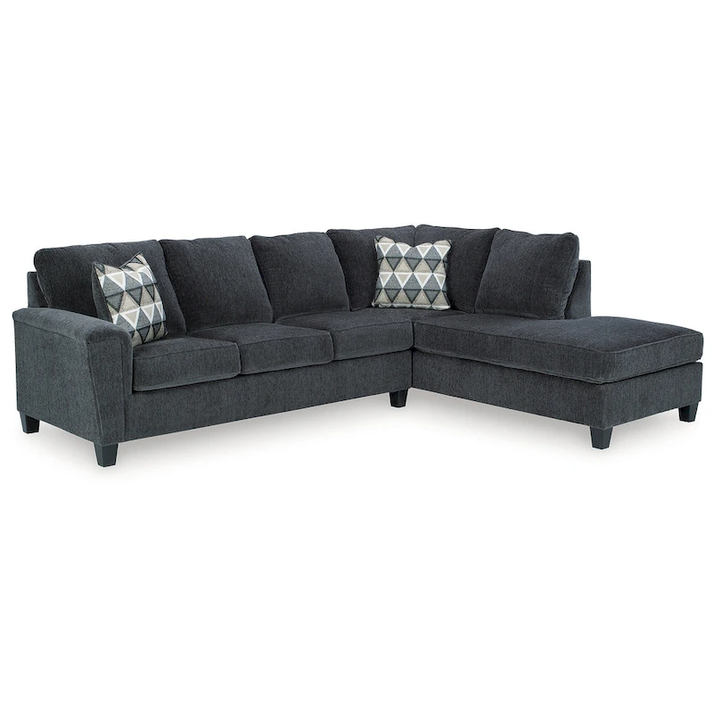 Signature Design by Ashley Abinger 2-Piece Sleeper Sectional with Chaise - 116 W x 91 D x 39 H