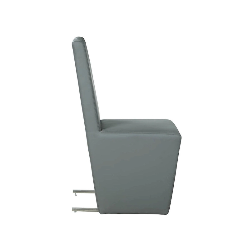 Somette Eva Upholstered Handle-Back Side Chair, Set of 2 - 20.9 x 18.5 x 39.4