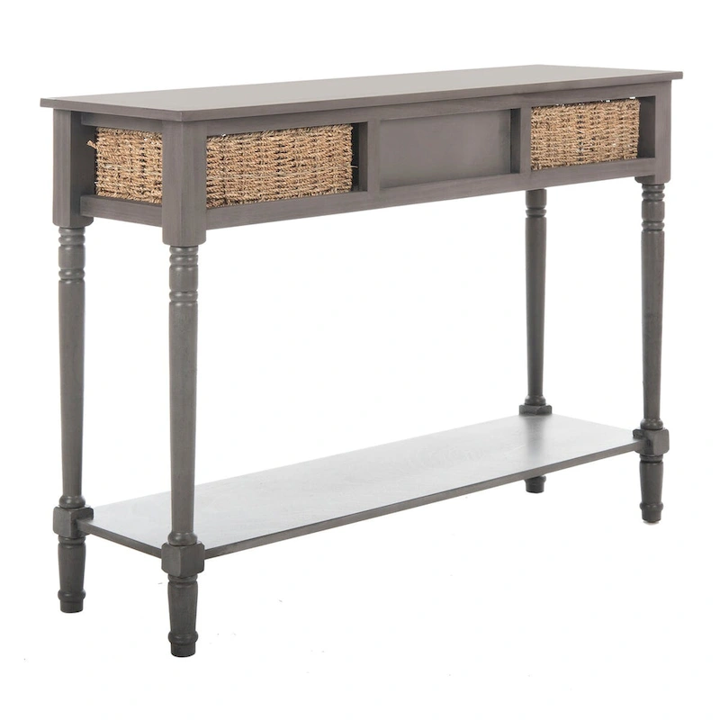 SAFAVIEH Edyth Grey Console - 44.5  x 13.4  x 31.5  - 45Wx13Dx32H