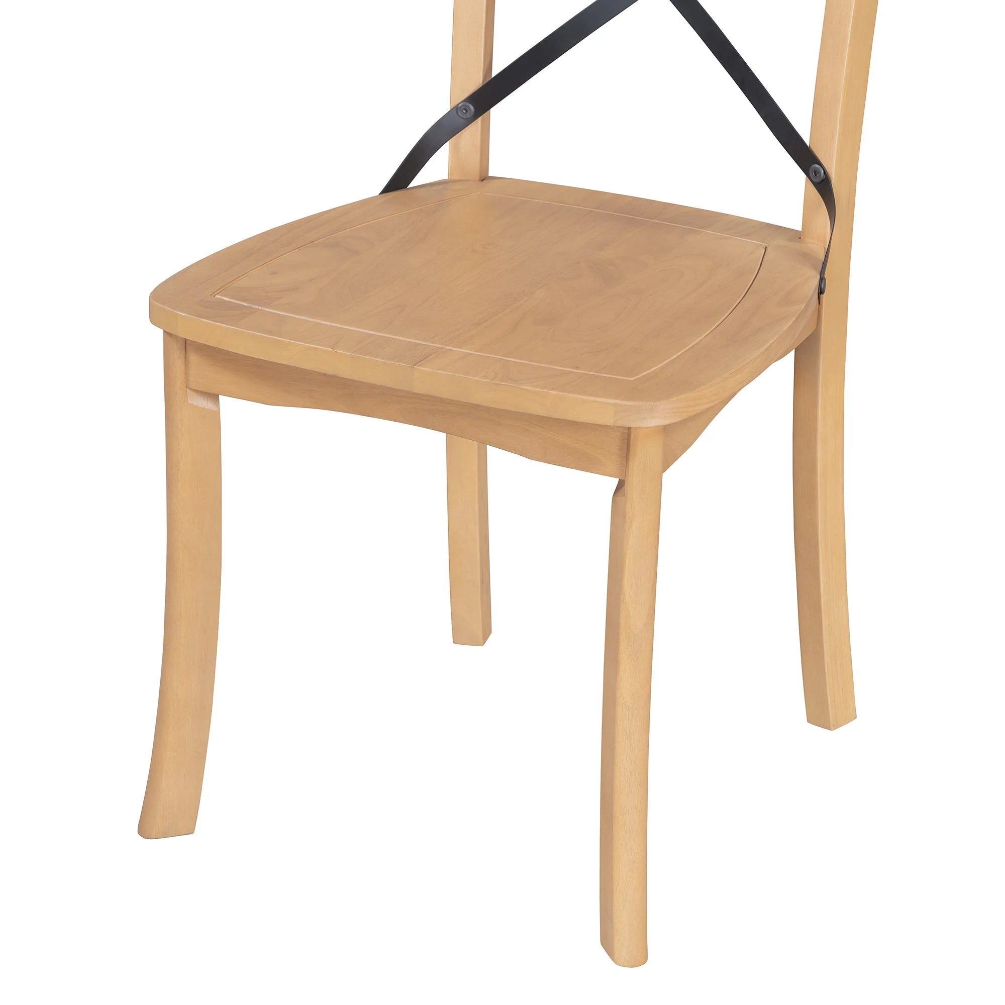 Walker Edison | Retro Simple 5-piece Dining Set with 4 Chairs