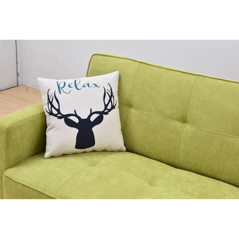 Velvet Wingback Push Back Recliner Chair