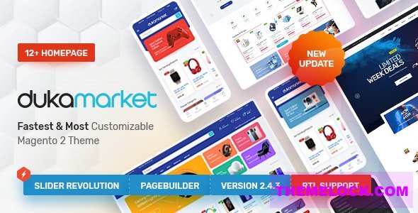 Dukamarket v1.2.1 - Multipurpose Responsive Magento 2 Theme