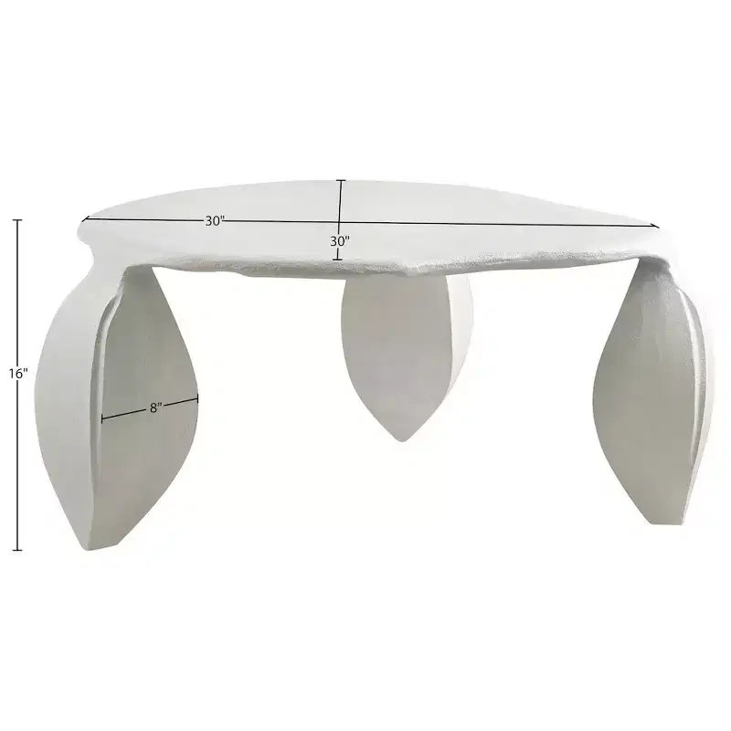 Meridian Furniture Pueblo Aluminum Coffee Table